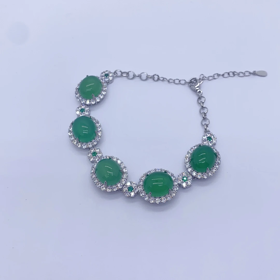 铜合金仿珍珠手链 铜合金项链百搭简约手链0153