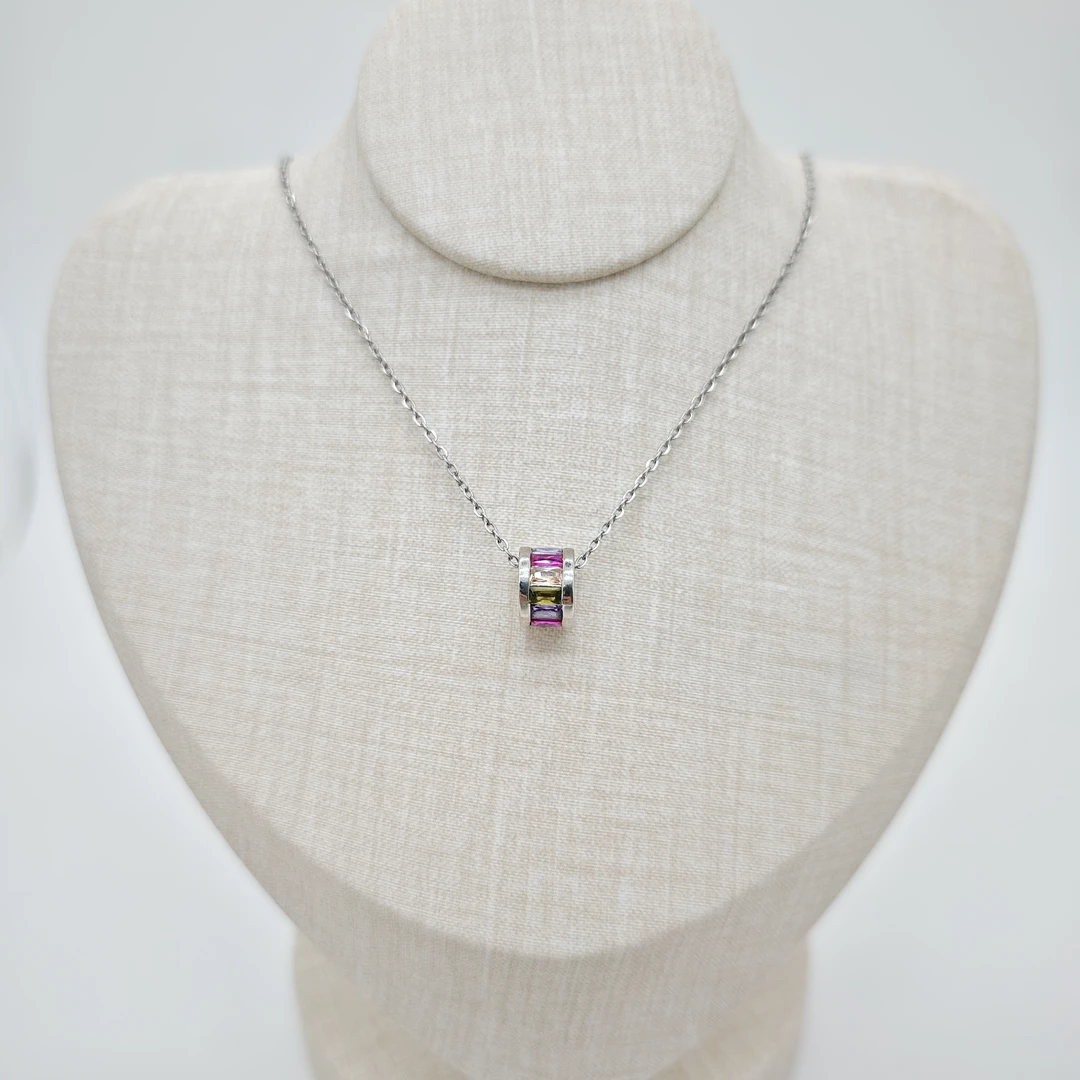 铜合金仿珍珠项链 铜合金项链百搭简约项链0260