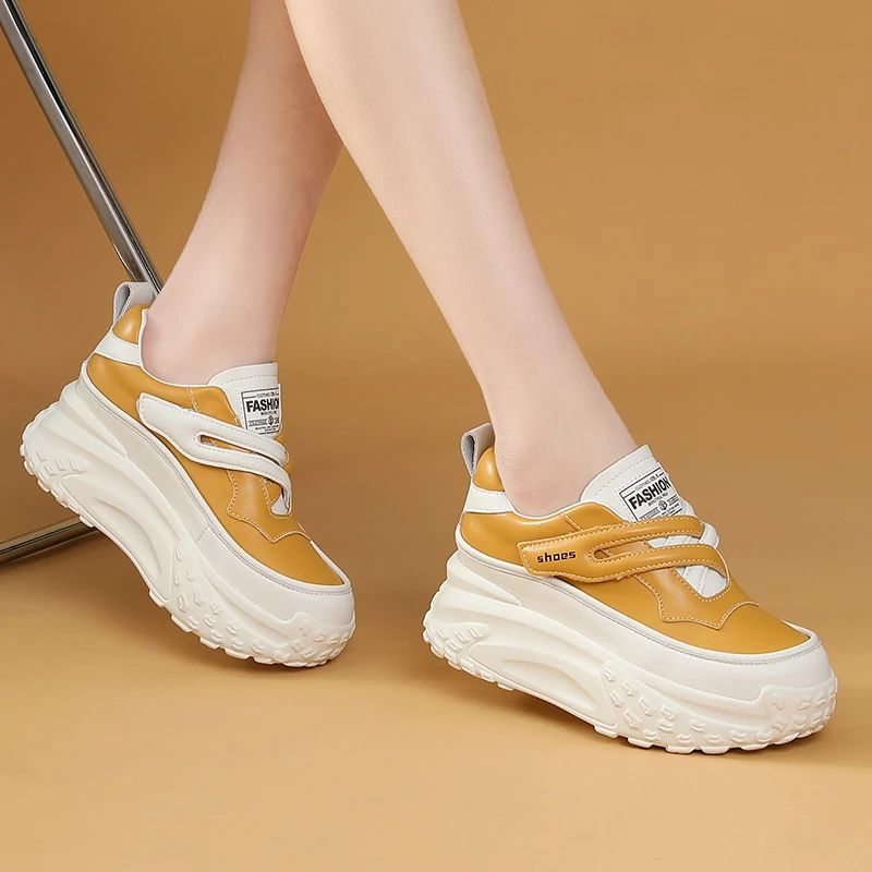 巴巴克2024春夏季厚底老爹鞋女ins新款休闲百搭增高女鞋BBK5051