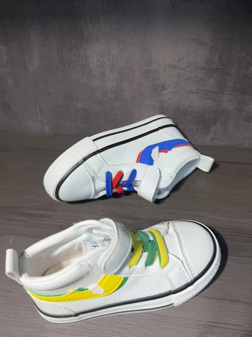 118*高帮拼色板鞋【男女同款】25-30码