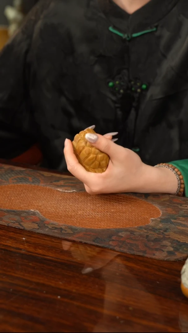 【闪购商品】松花石纯手工龟甲