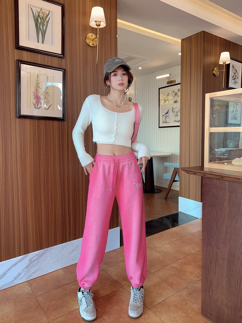 【品牌订单】2023冬季新款休闲防风裤 SN68116 百搭潮流时尚网红