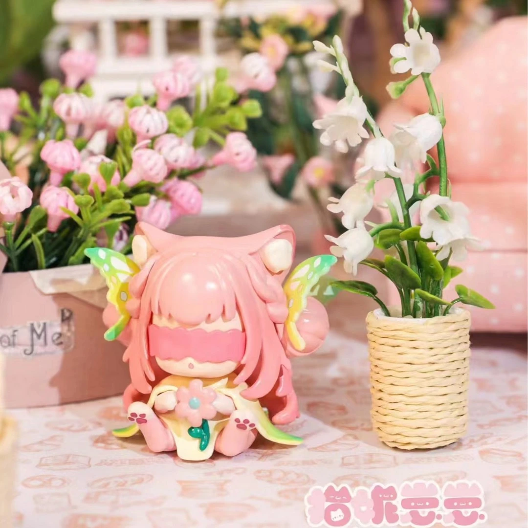 猫妮崽崽小猫事务所系列盲盒手办可爱礼品礼物PVC摆件