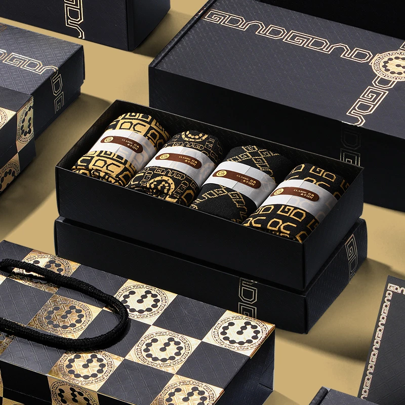 2023正品男士袜子棉质吸汗防臭透气中筒袜男款潮流运动秋冬款长袜