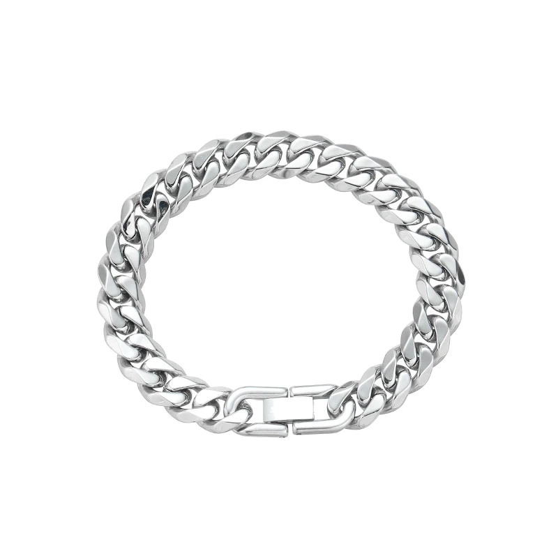 不锈钢手链 fisen合金钢饰品男生手链加密古巴潮男时尚配饰