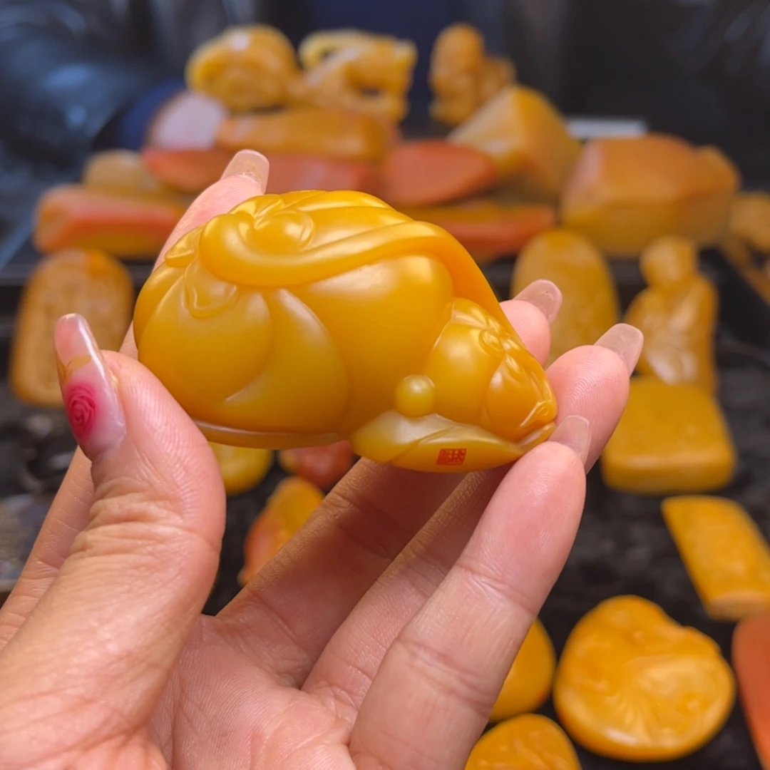 【闪购商品】石英质玉吊坠(不含链)未镶嵌最***然