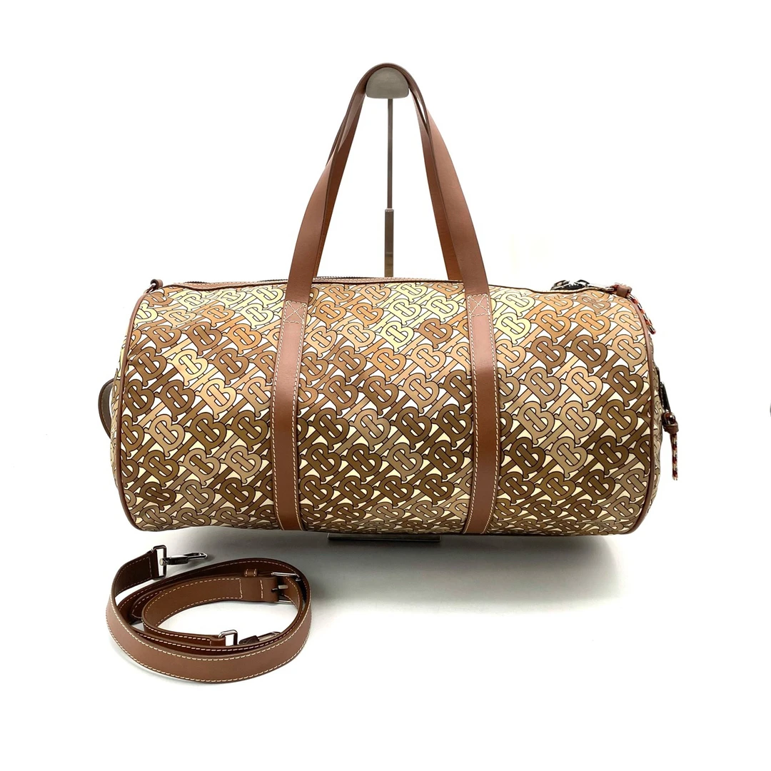 95新 BURBERRY/博柏利 时尚休闲帆布旅行袋 尺寸45/24