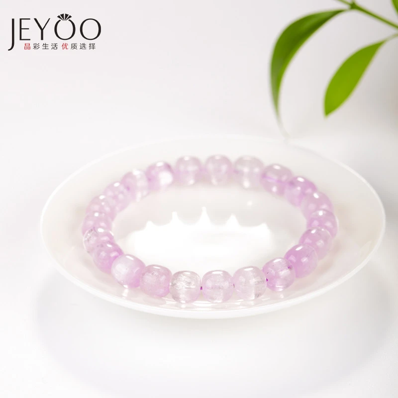 jeyoo/晶优紫锂辉单圈手链-ZLHT28-尺寸可选-（多样性发货）
