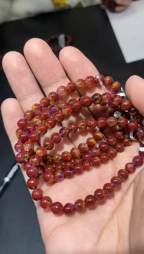 【闪购商品】水晶手链未镶嵌极光单圈手链A6（多样性单发）