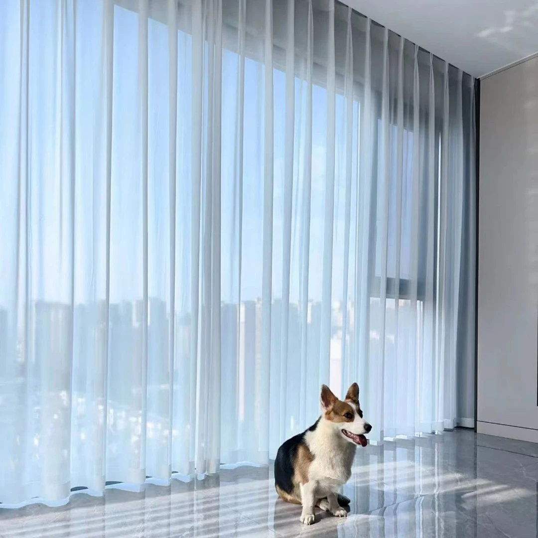 金刚纱-透光半透人-客厅阳台窗纱-通透清新