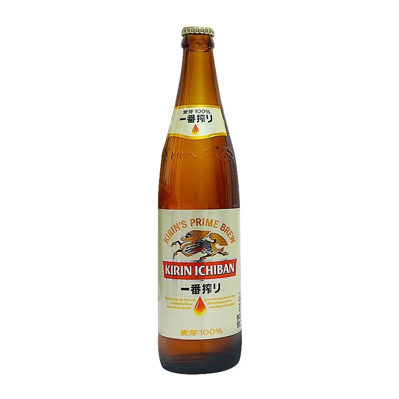 麒麟 一番榨11°P啤酒 600ml/瓶