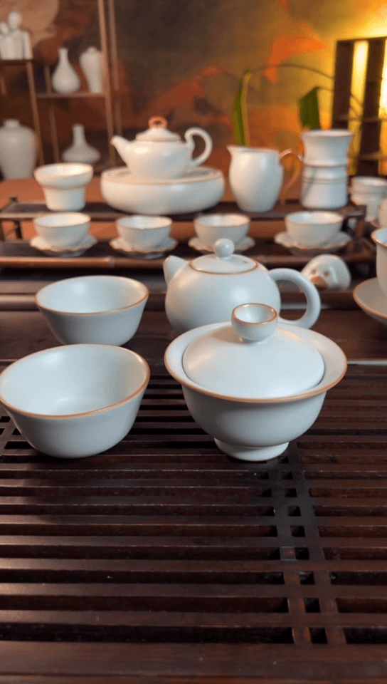 【闪购商品】瓷杯团*转套装