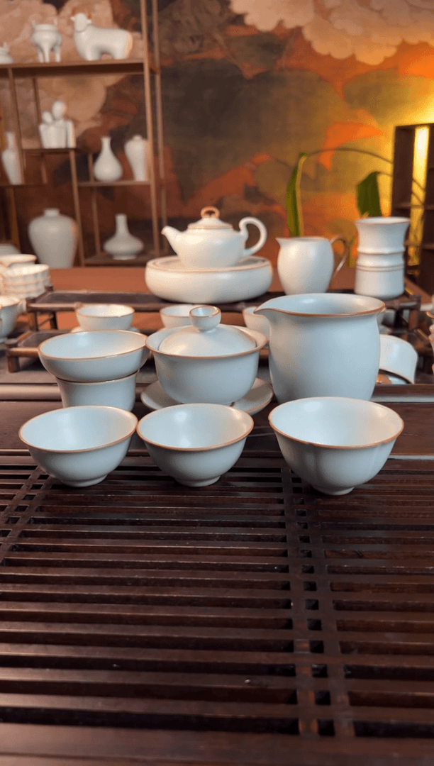 【闪购商品】瓷杯M**徐1随心2望月1冰玉1布施1茶漏