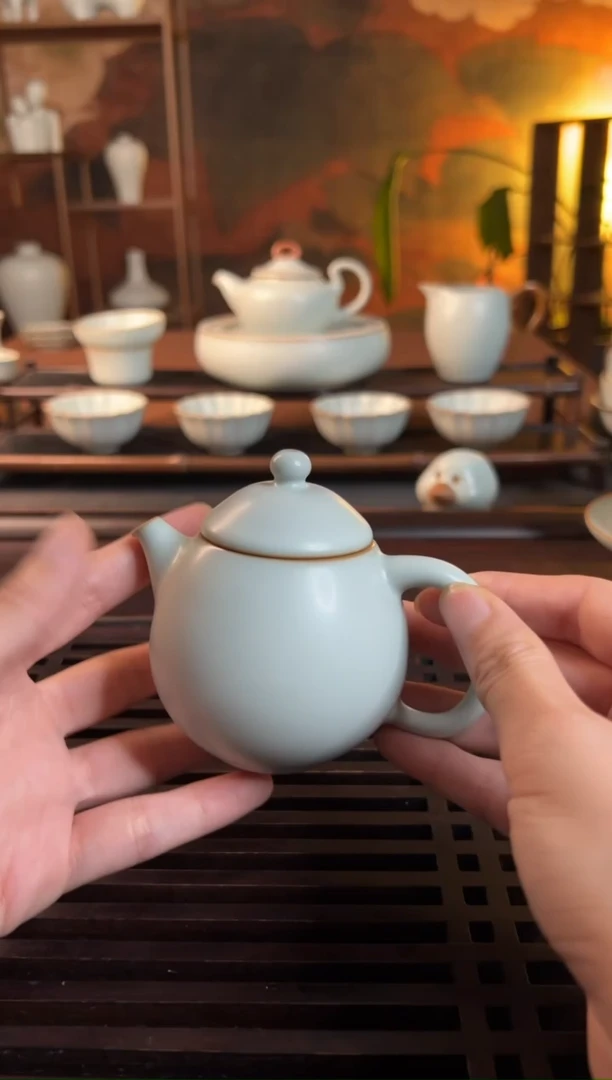 【闪购商品】瓷杯胡**看茶壶*1