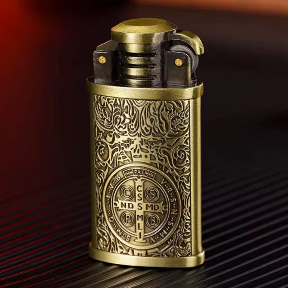 老款复古雕花火机