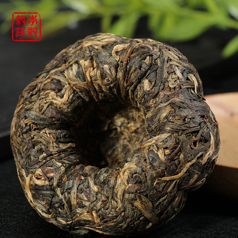 李记谷庄公爵号2014年100g透亮生金瓜普洱茶顺滑饱满云南普洱茶