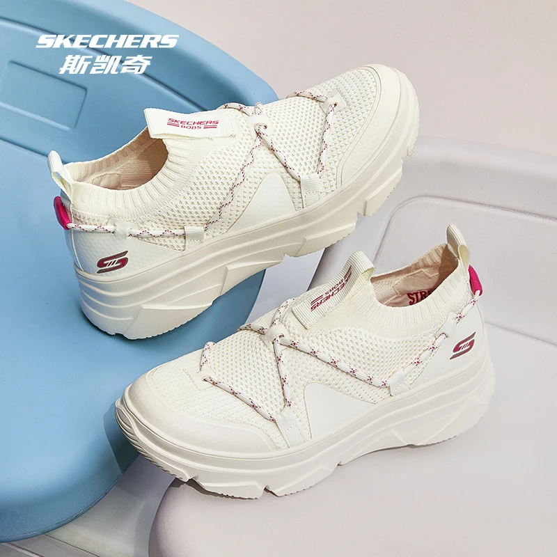 斯凯奇舒适新款软底厚底百搭时尚运动鞋夏季鞋子经典懒懒鞋117310