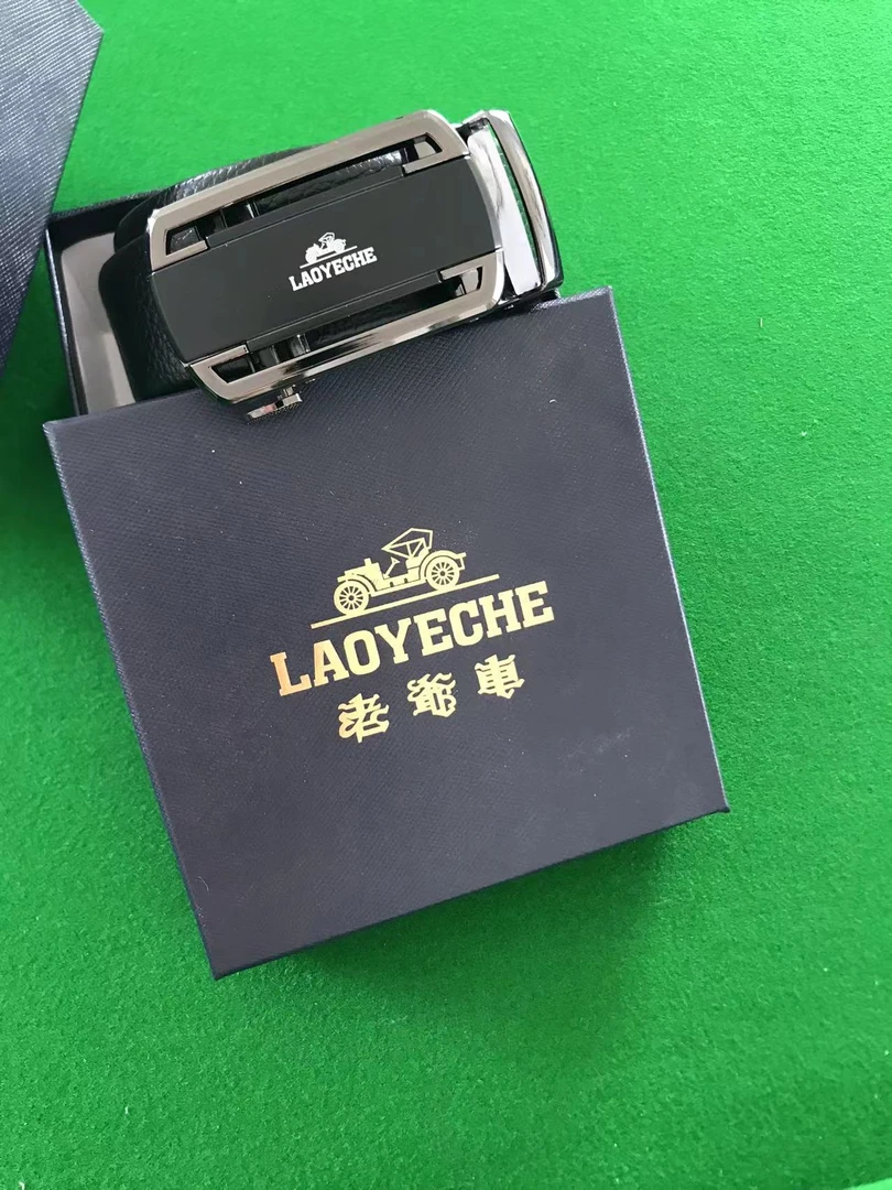 自动扣皮带，新款简约压花质感舒适腰带，男士高档百搭百搭真皮