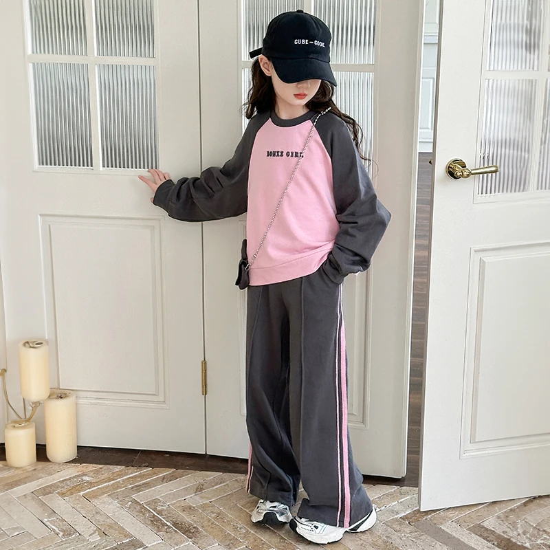 女童秋季套装2024新款