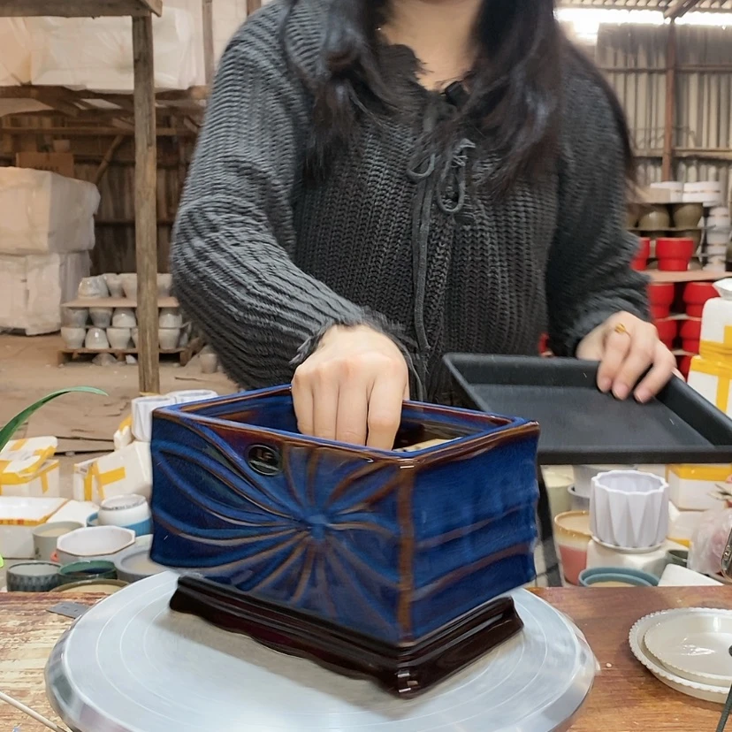 【闪购商品】陶瓷15cm以下040号19×13×12一只