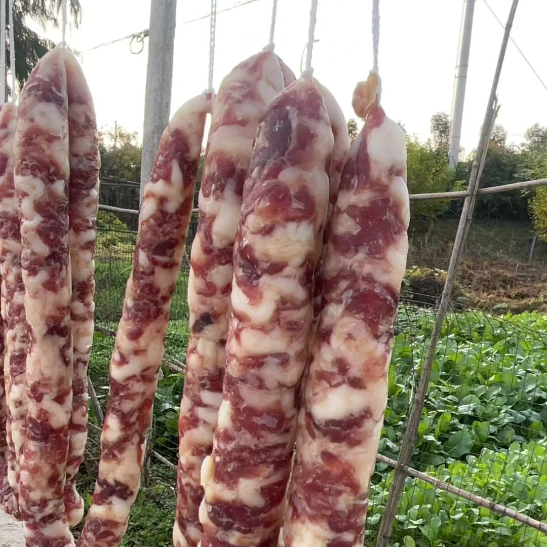 安徽农家香肠手工灌肠年货 咸货 京东快递