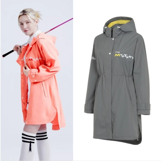 green on高尔夫雨衣韩国时尚女款透气防雨外套运动户外MG_RW04