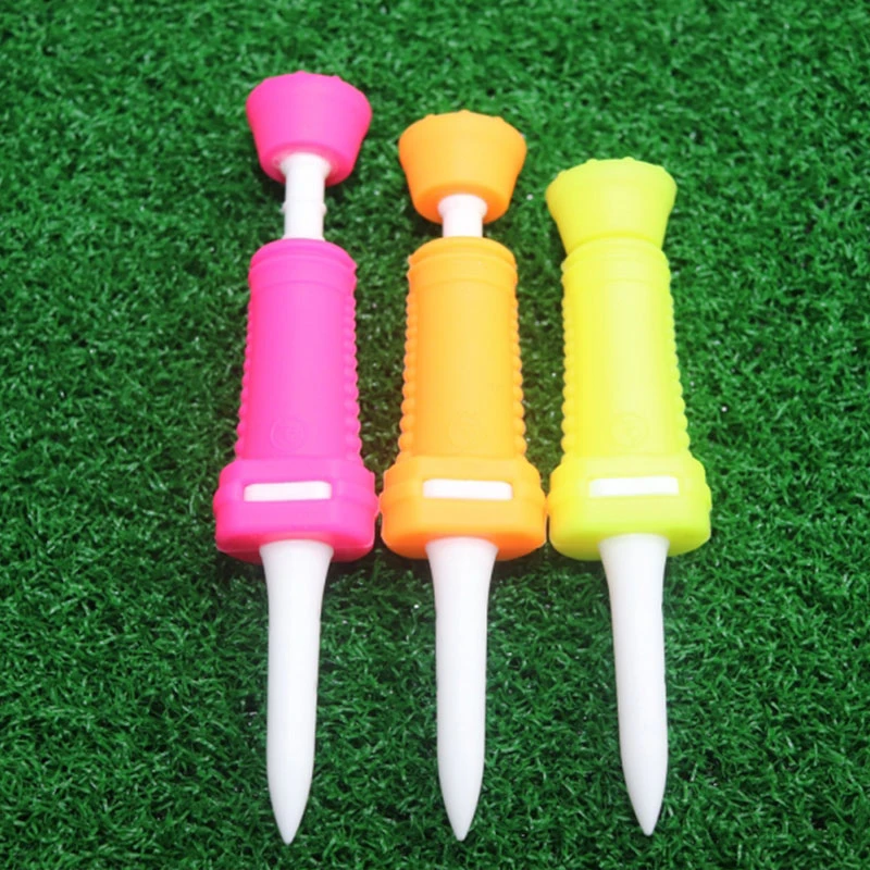 birdie79高尔夫弹力球tee糖果色硅胶高尔夫球钉可调节高度