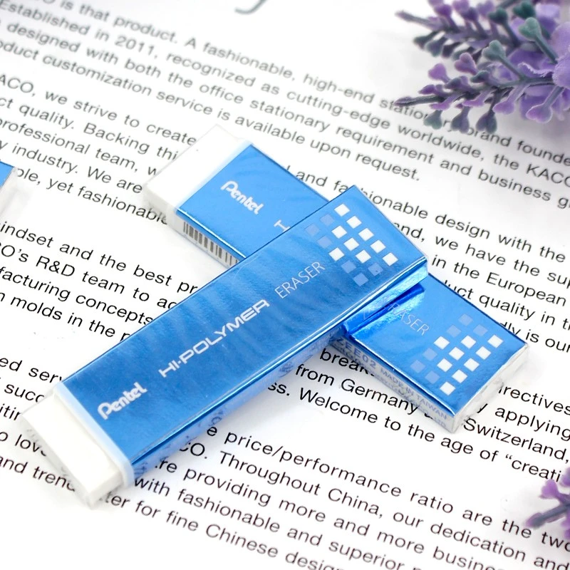 日本 Pentel派通橡皮擦4mm素描口香糖造型EZZE02橡皮学生擦的干净