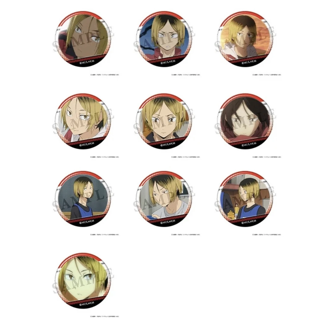 排球少年 孤爪研磨 个人池吧唧徽章（默认代拆）