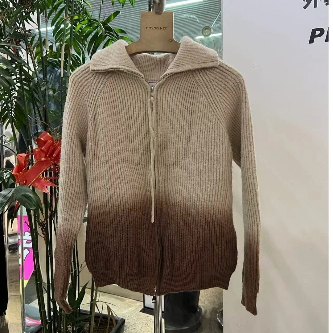 【113#早秋新品】渐变开衫毛衣N7A1236765