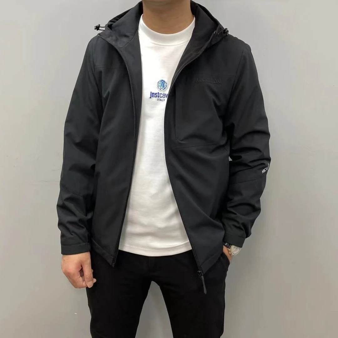 杰克朗博2023秋季上新男士商务休闲薄棉款夹克23699