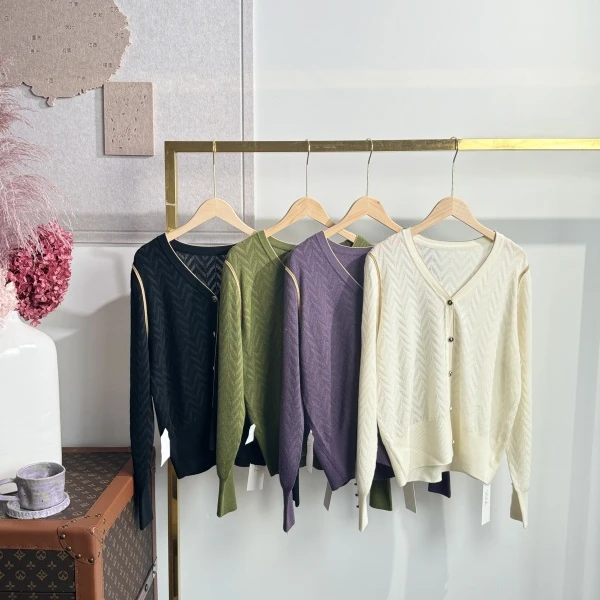 秋季上新~时尚简约纯色设计款羊毛衫 S8939