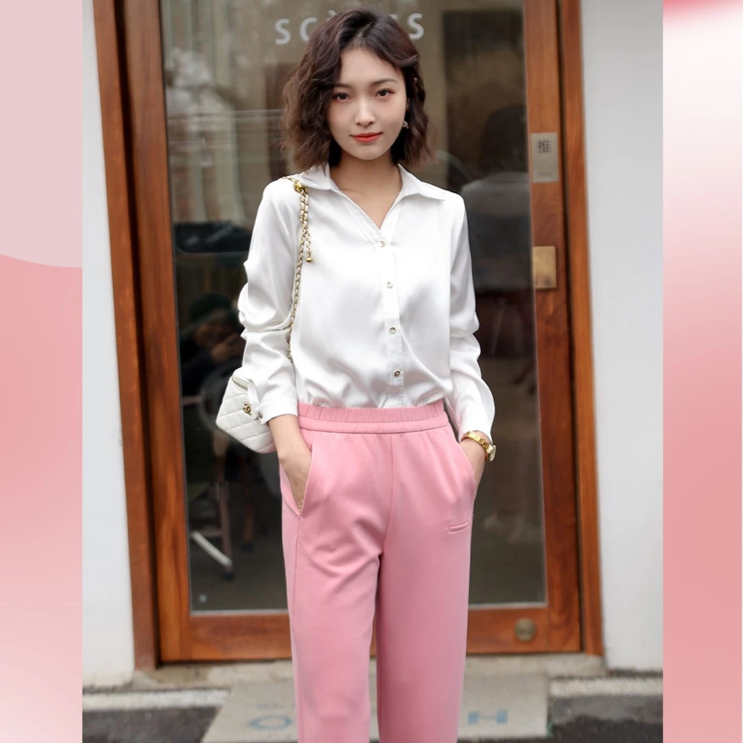 C8117 修身瘦腿不显小肚子百搭人鱼裤 H