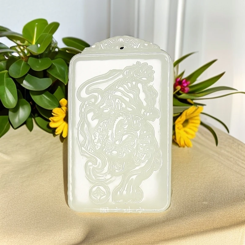 正品和田玉情侣貔貅牌吊坠挂件项链牌子招财进宝财源滚滚来聚财