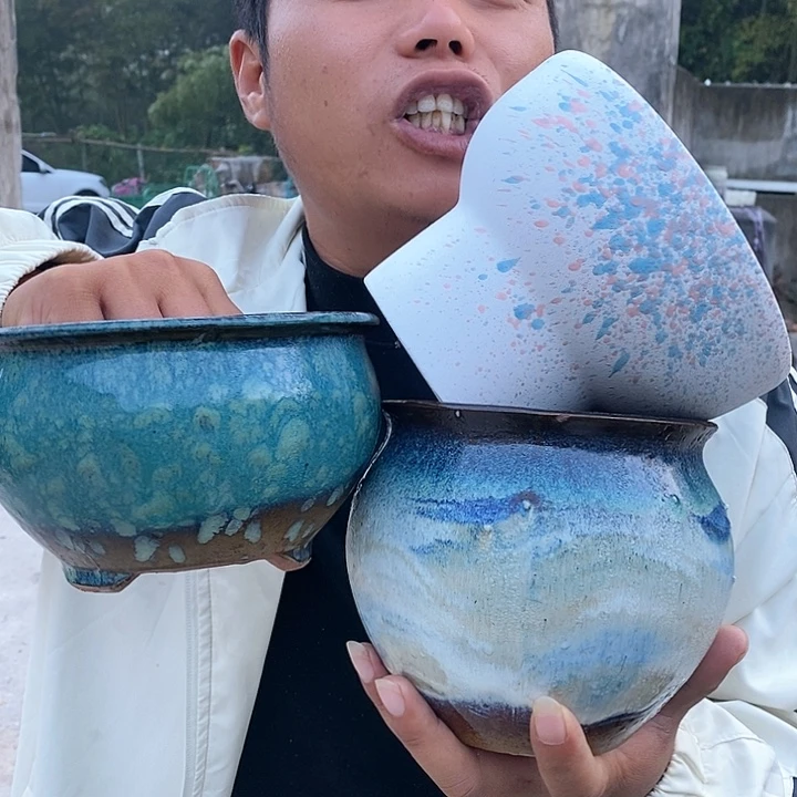 红陶20CM以下瑕疵颜色不挑