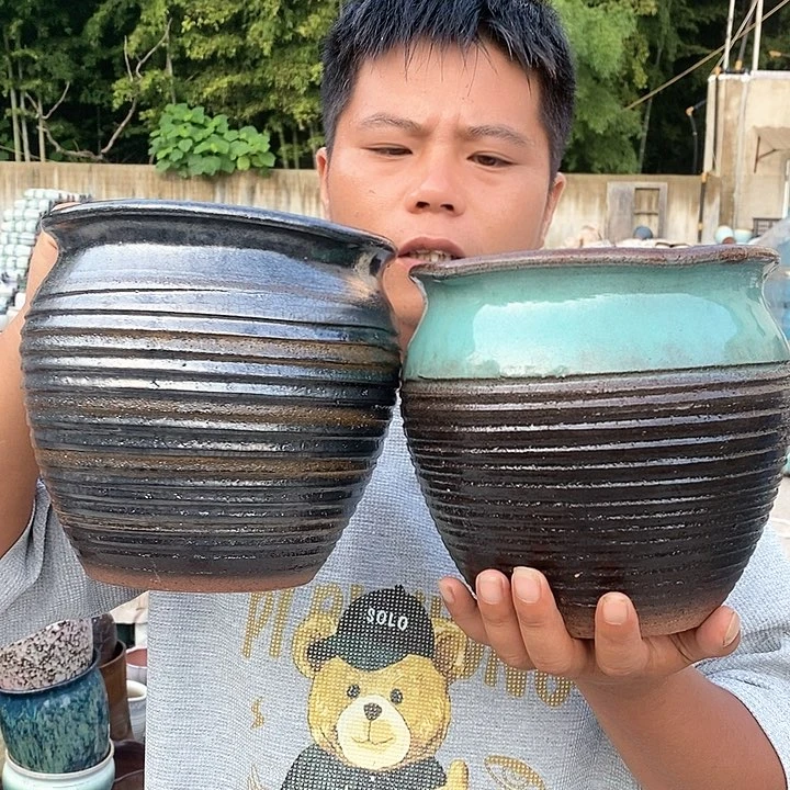 红陶20CM以下不完美。高18口18