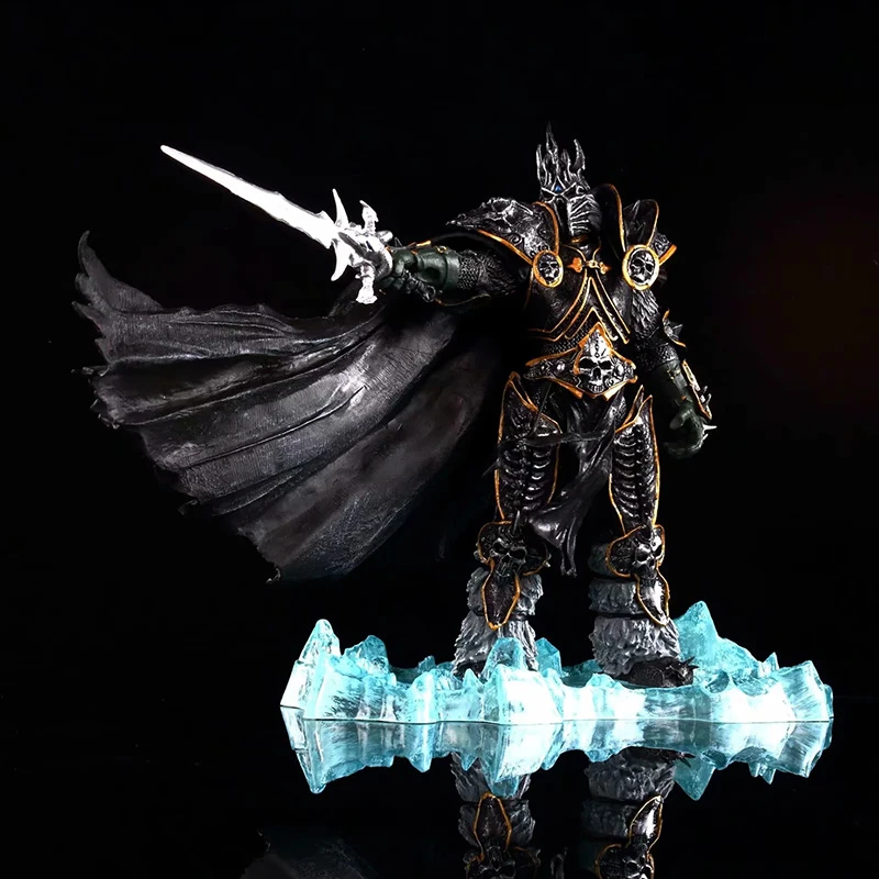 魔兽世界恶魔猎手伊利丹死亡阿尔萨斯摆件手办模型