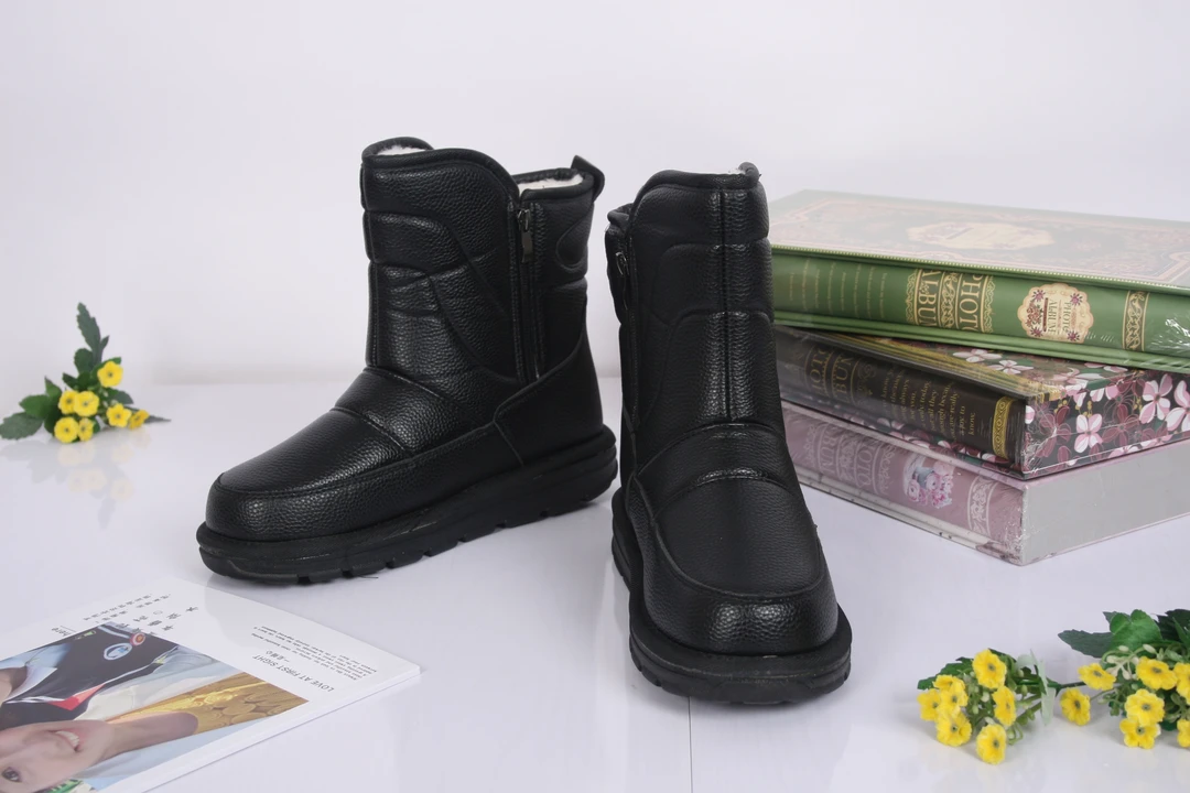 冬季男士户外加绒加厚款雪地鞋