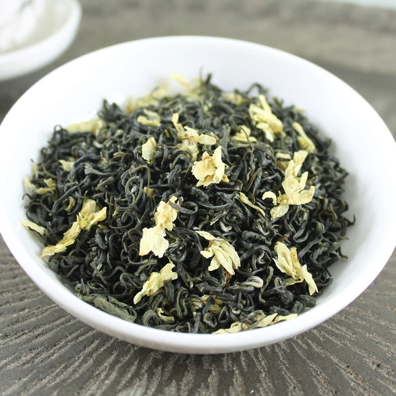 1号 花毛峰 2025年新茉莉花茶四川雅安蒙顶茉莉花毛峰散装口粮茶