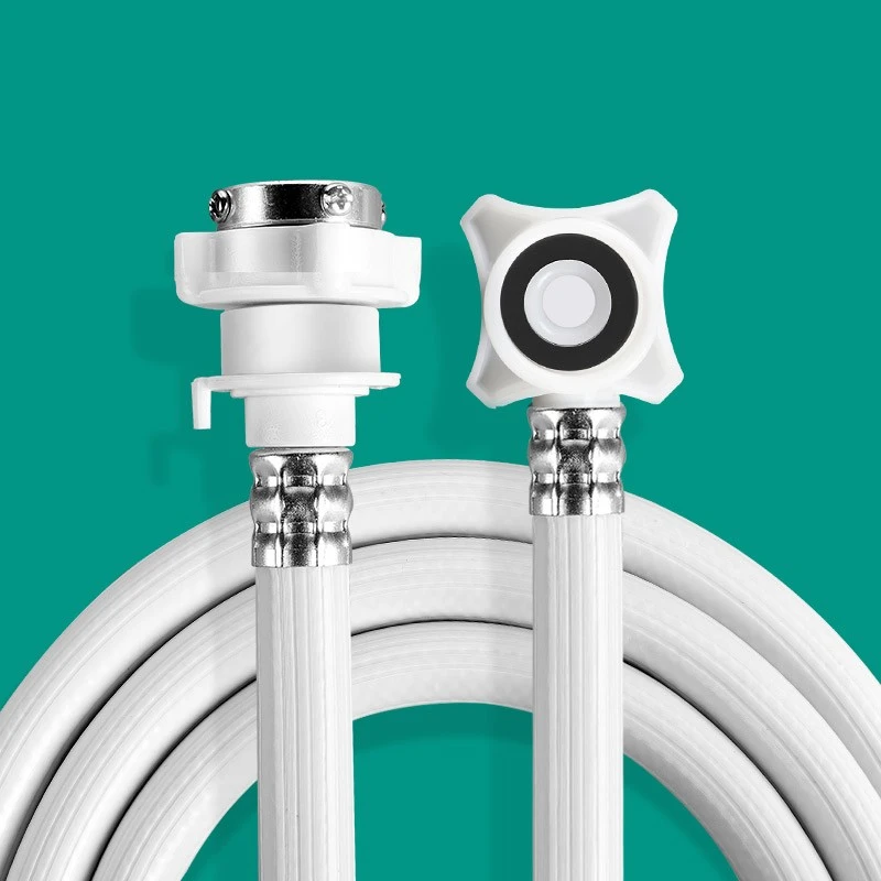 全自动洗衣机水龙头进水管加长管接水上水管注水延长软管接头配件