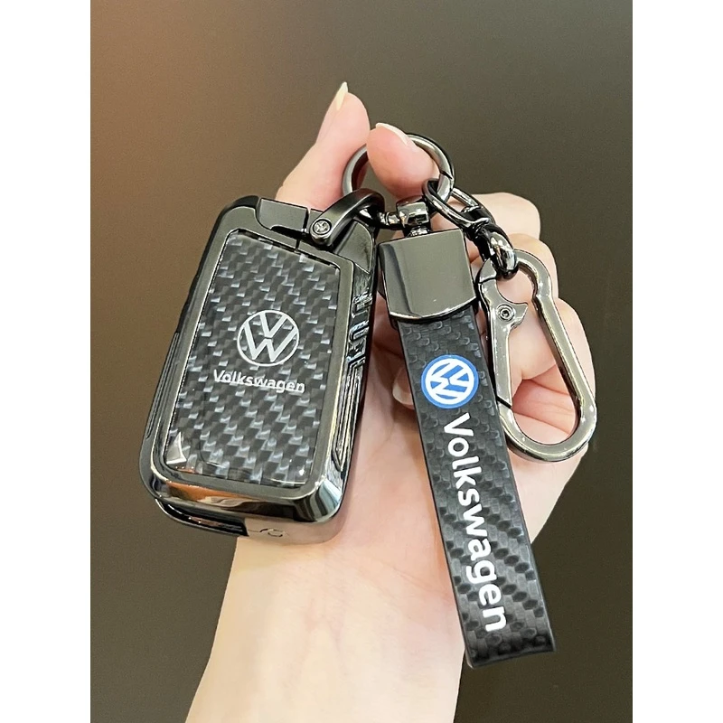 适用大众速腾钥匙套2023款朗逸迈腾帕萨特宝来途观L探岳车壳包扣
