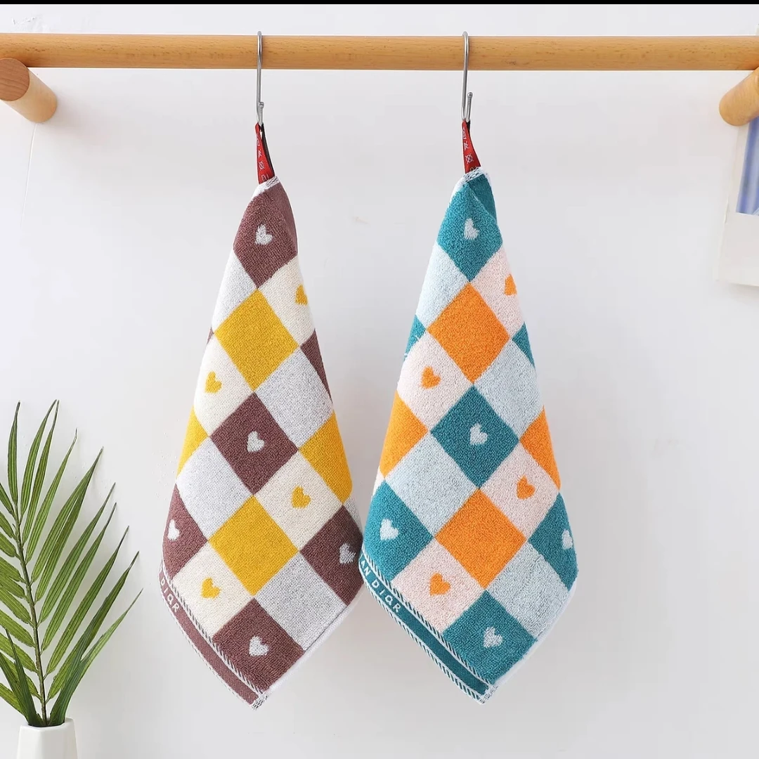 微瑕纯棉毛圈小方巾《25*25》