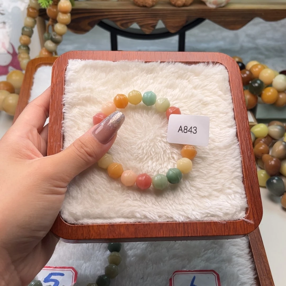 【闪购商品】菩提根/象牙果手串秋*秋12mm通货蜜罐