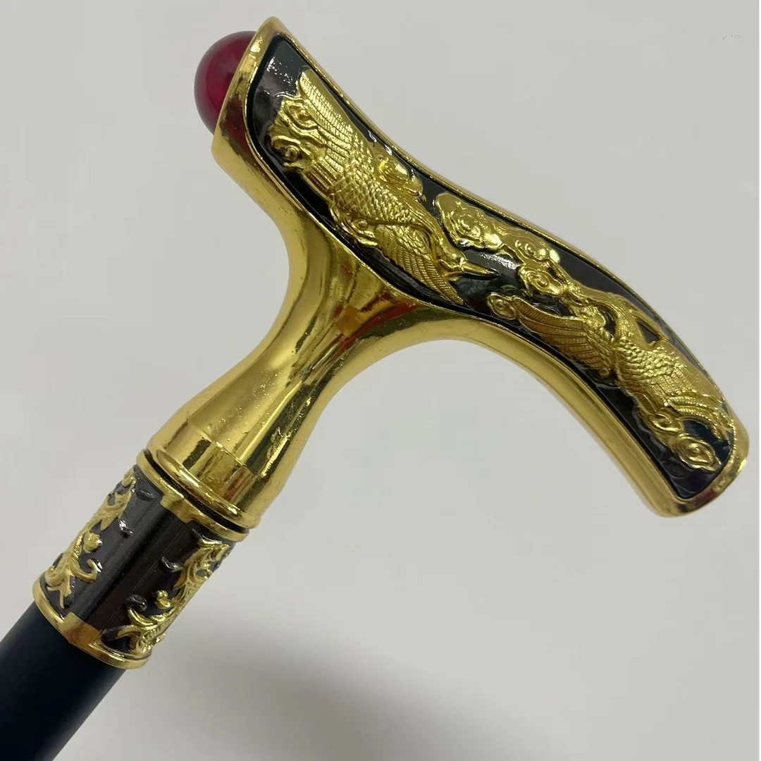 祥云飞鹤手杖拐杖登山杖户外手杖老人高档防滑手杖