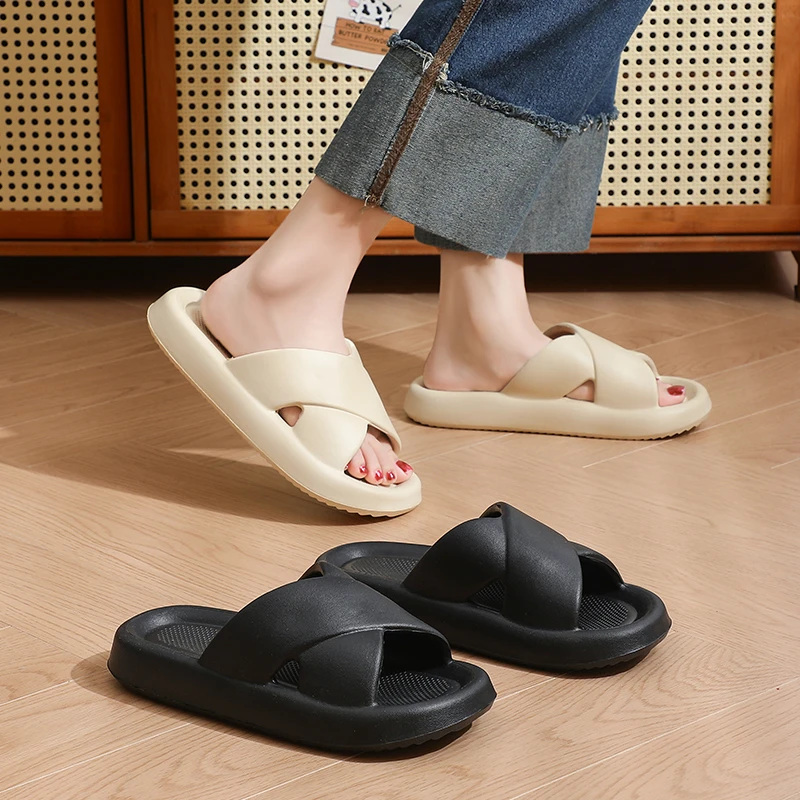 网红新款EVA拖鞋女外穿居家用厚软底踩屎感防滑ins闺蜜宿舍凉拖鞋
