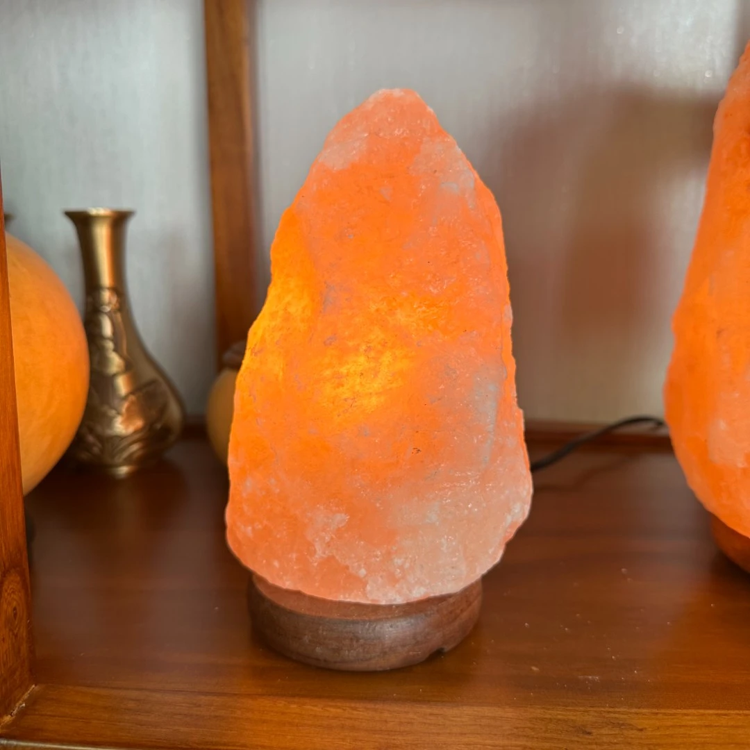 丹茗推荐——天然矿物盐粉水晶海盐小夜灯家居摆件