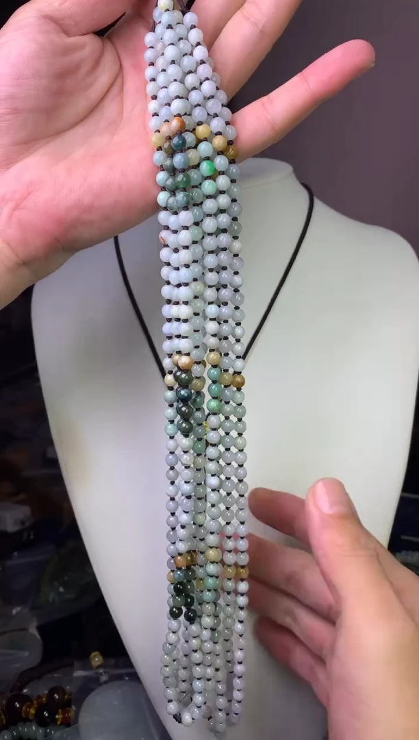 【闪购商品】翡翠项链未镶嵌多样性发其一