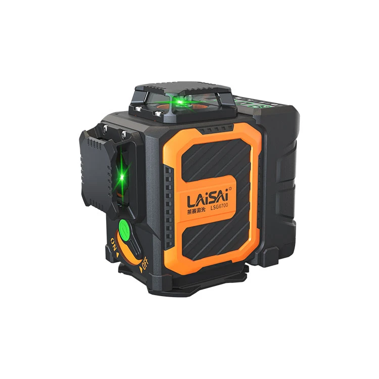 莱赛水平仪新款12线6700/6710/6720贴墙地高精度强光细线红外线仪