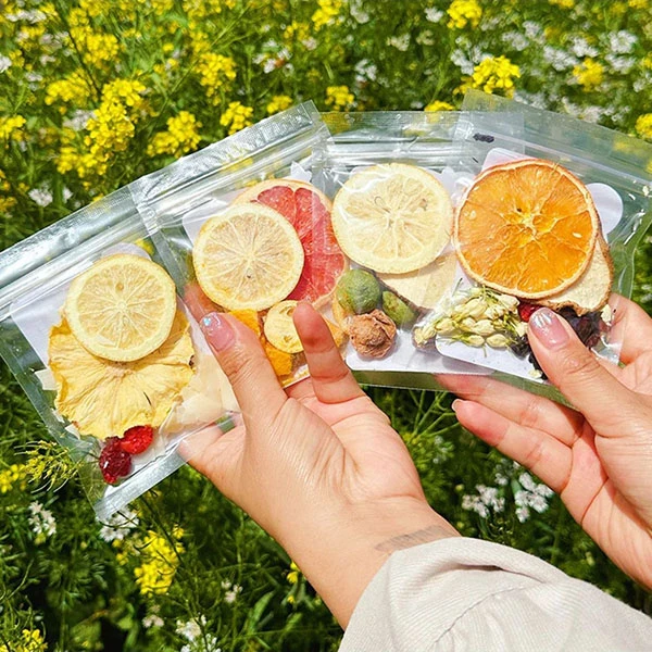 花茶包水果茶现场混装