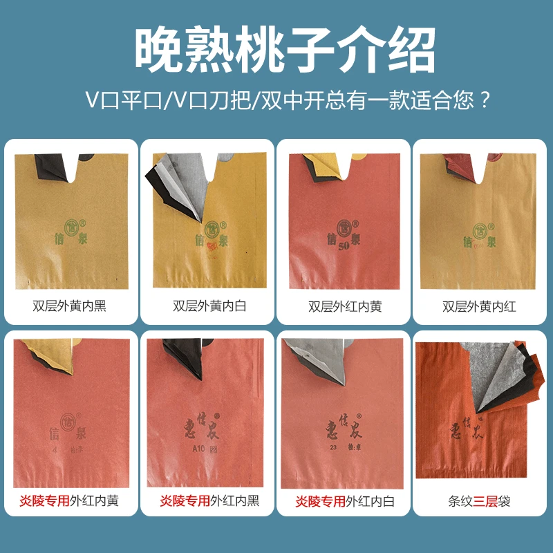 各种水果套袋改价链接